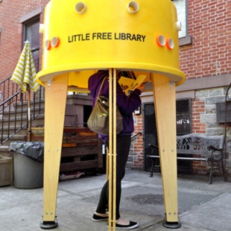 StereoTank Little Free Library Nolita New York
